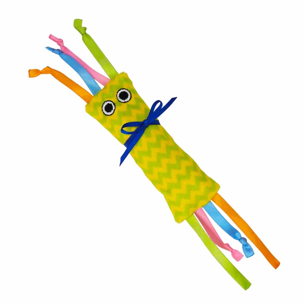 Nobby Cat hračla Plyšová figurka se stuhou s catnip. 22 cm 1 balení