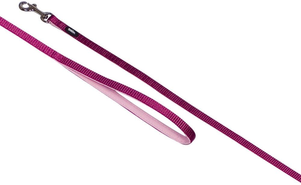 Nobby CLASSIC PRENO Mini vodítko XXS-S neoprén malina 1,20m 10mm 1 balení