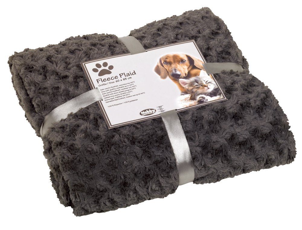 Nobby Super Soft Small deka 60x85cm šedá 1 balení