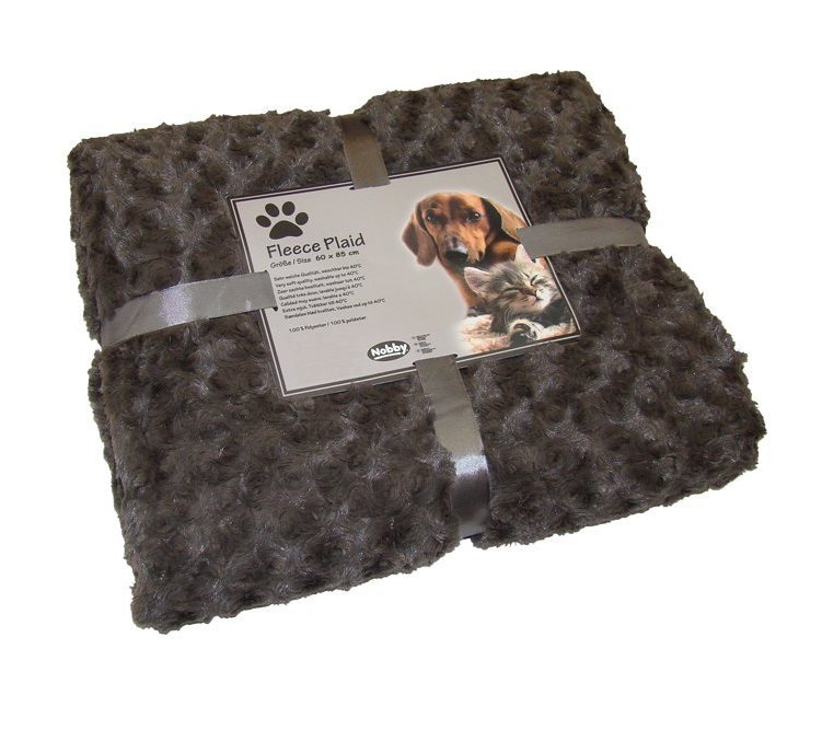 Nobby Super Soft Small deka 60x85cm hnědá 1 balení