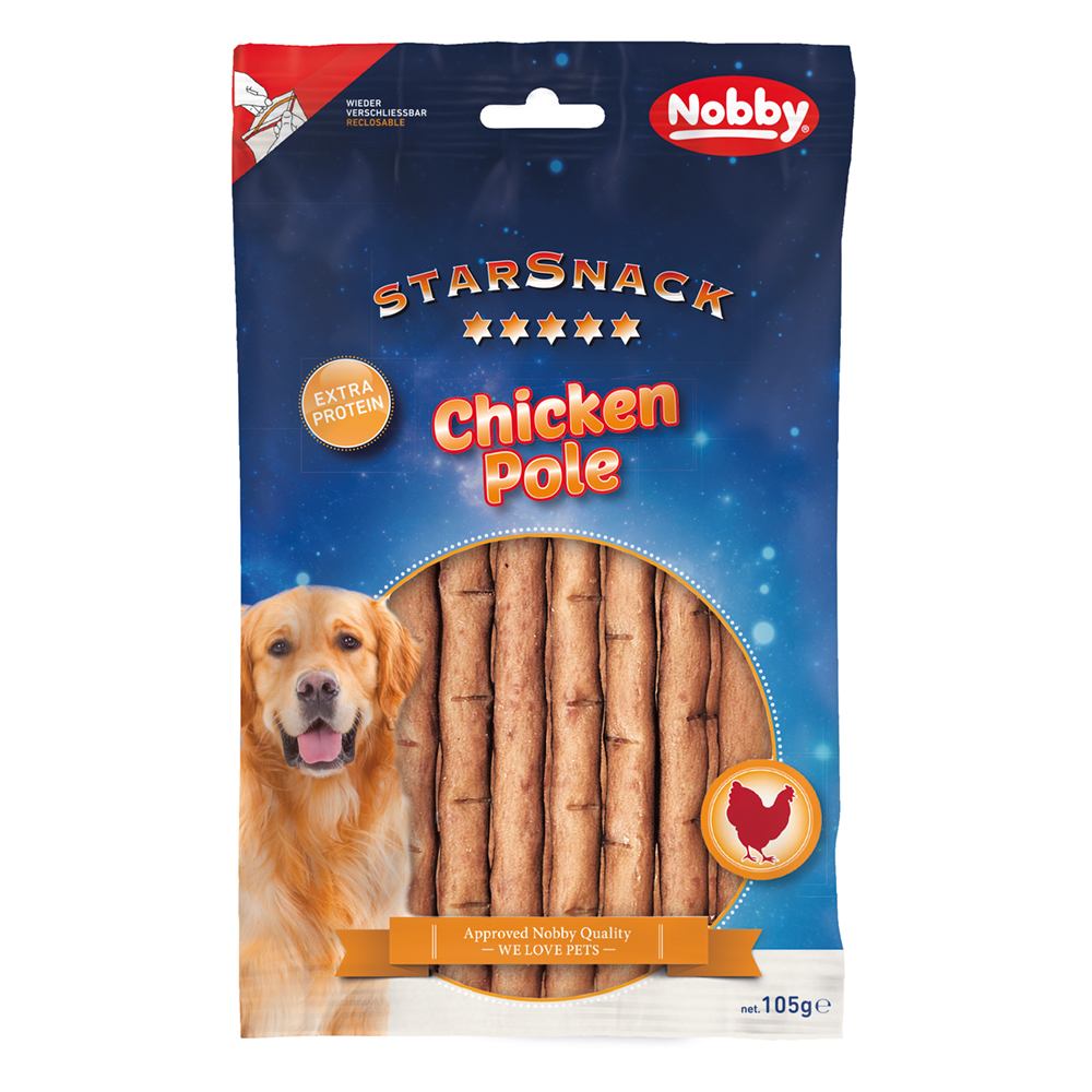 Nobby StarSnack kuřecí tyčky 105 g 1 balení