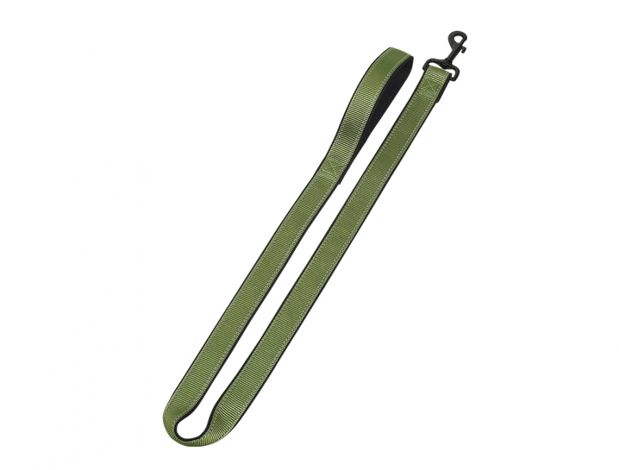 Nobby Classic Reflect Soft vodítko neoprén 120cm / 25-30mm zelená 1 balení