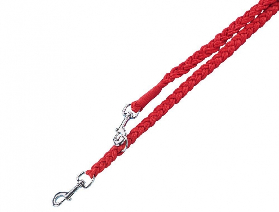 Nobby pletené vodítko S-M 200cm 16mm červená 1 balení