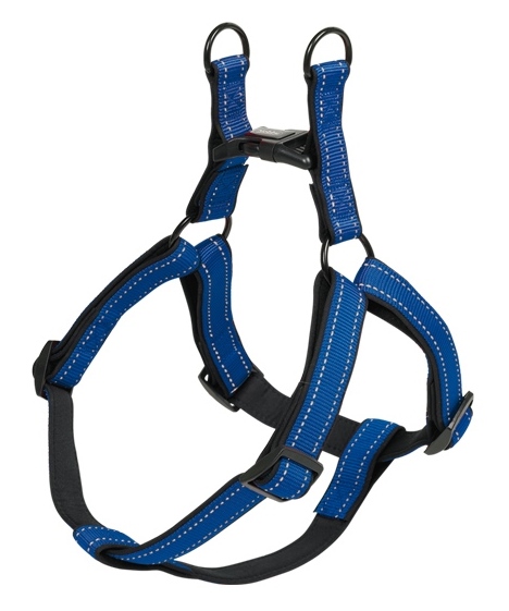 Nobby Classic Reflect Soft reflexní postroj L 60-86cm modrá 1 balení