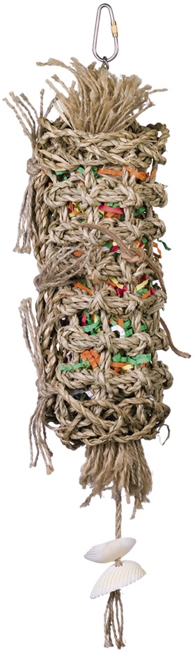 Nobby aktivní hračka pro papoušky mořská tráva 40 x 8 cm 1 balení