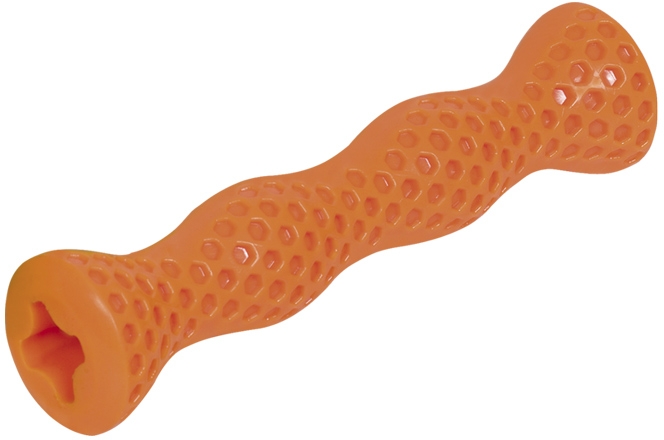 Nobby hračka pro psy termoplastická guma vlnka oranžová 17,5cm 1 balení