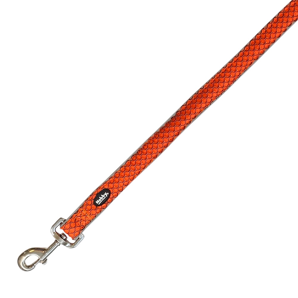 Nobby Vodítko MESH AIR L-XL 32 mm 120 cm oranžová 1 balení