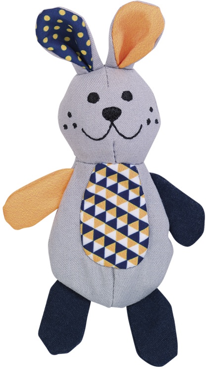Nobby hračka pro kočky králík plnitelný catnipem 16 cm 1 balení