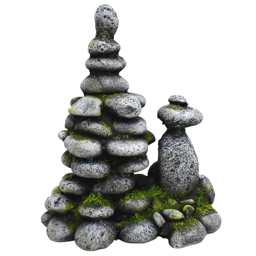Nobby Akvarijní dekorace NASKLÁDANÉ KAMENY, 13,5 x 10,5 x 16,5 cm 1 balení
