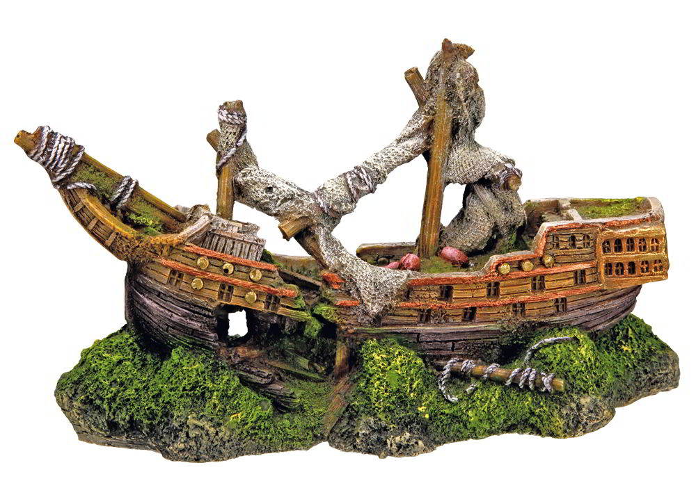 Nobby dekorace vrak loď 22 x 9,5 x 12,5 cm 1 balení