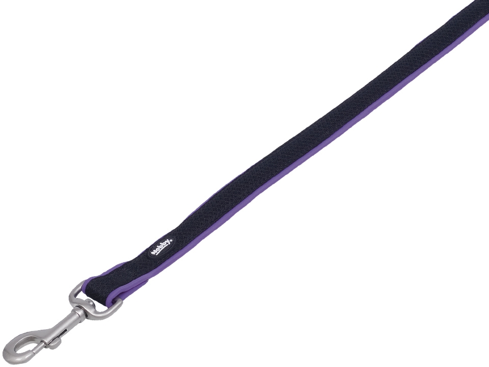 Nobby MESH PRENO vodítko neoprén fialové M/L 120cm 1 balení