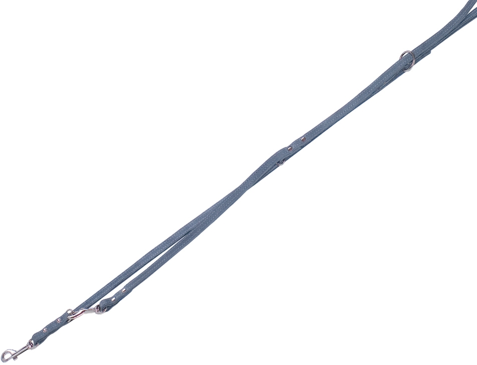 Nobby kožené přepínací vodítko TABIL vel. S-M 2m / 14mm šedá 1 balení