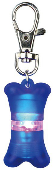 Nobby Starlight Flashing Bone svítící přívěsek s adresářem 4x2cm 1ks 1 balení