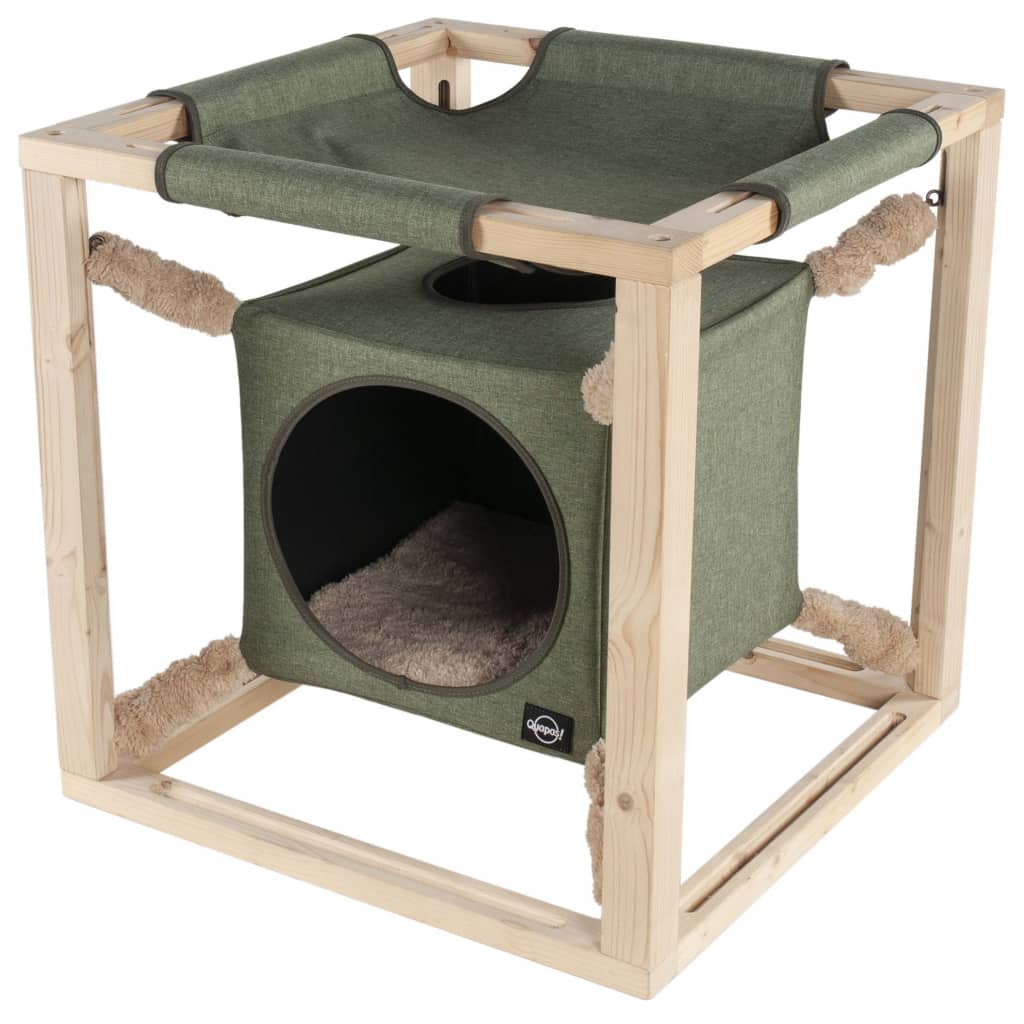 Odpočívadlo Quapas! Catcube L zelená 1 balení