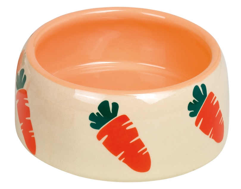 Nobby CARROT keramická miska pro hlodavce 250ml 1 balení