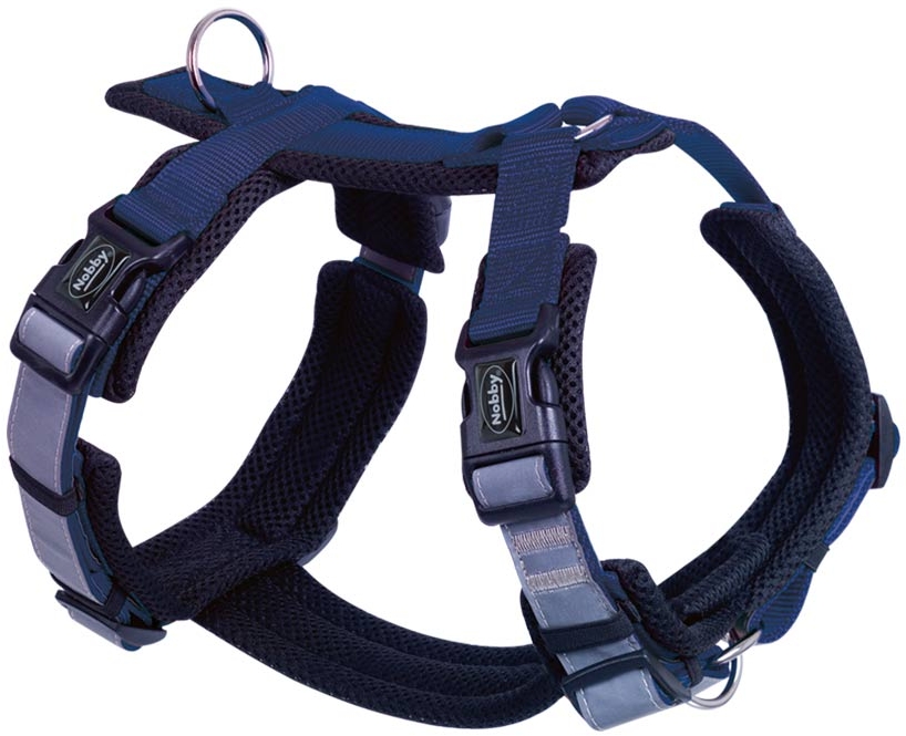 Nobby postroj pro psy DAILY WALK COMFORT XL modrá 1 balení
