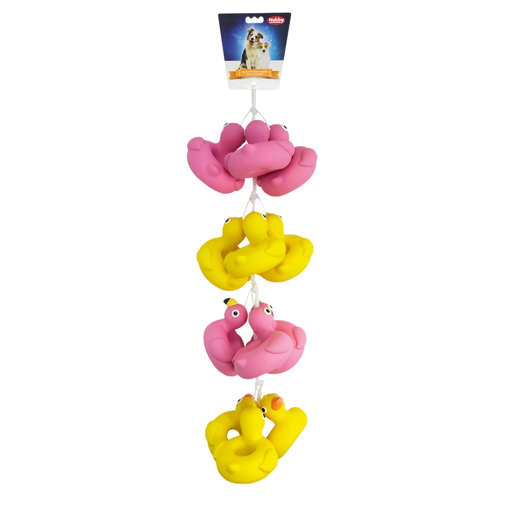 Nobby TOYBOX hračka latex plavecký kruh 12 ks / 14 cm 1 balení
