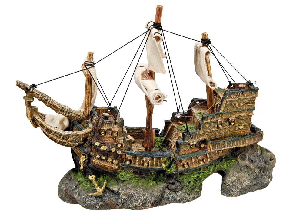 Nobby dekorace vrak loď 33 x 13 x 23 cm 1 balení