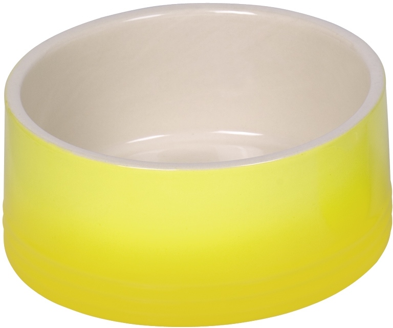 Nobby keramická miska GRADIENT žlutá 18,0 x 7,0 cm / 1,10 l 1 balení
