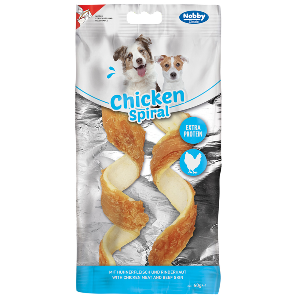 Nobby Classic Chicken Spiral kuřecí spirálky 60g 1 balení
