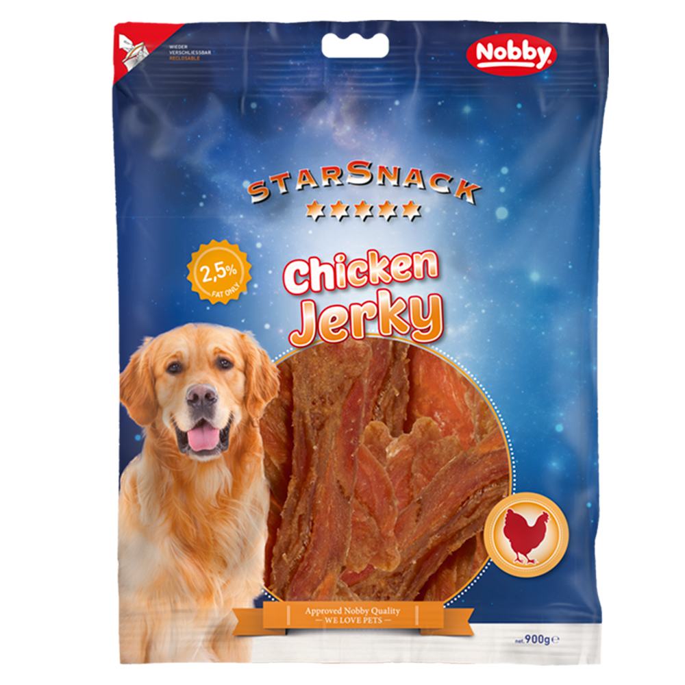 Nobby StarSnack kuřecí Jerky 900 g 1 balení