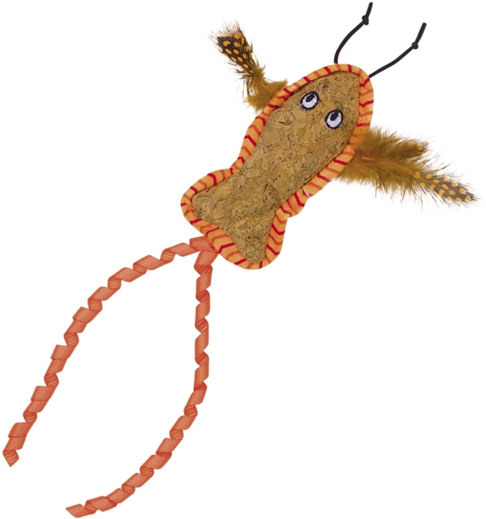 Nobby hračka pro kočky humr s peříčkem a catnipem 11/29 cm 1 balení