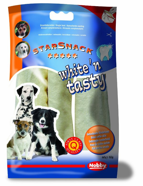 Nobby StarSnack White'n Tasty rolka 15cm 3ks 1 balení