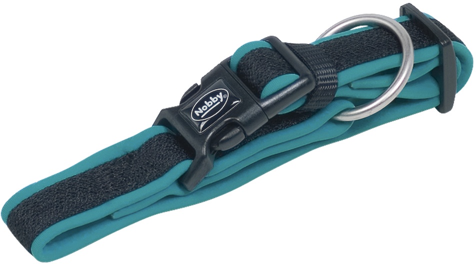 Nobby MESH PRENO obojek neoprén tyrkysový XS 20-30cm 1 balení