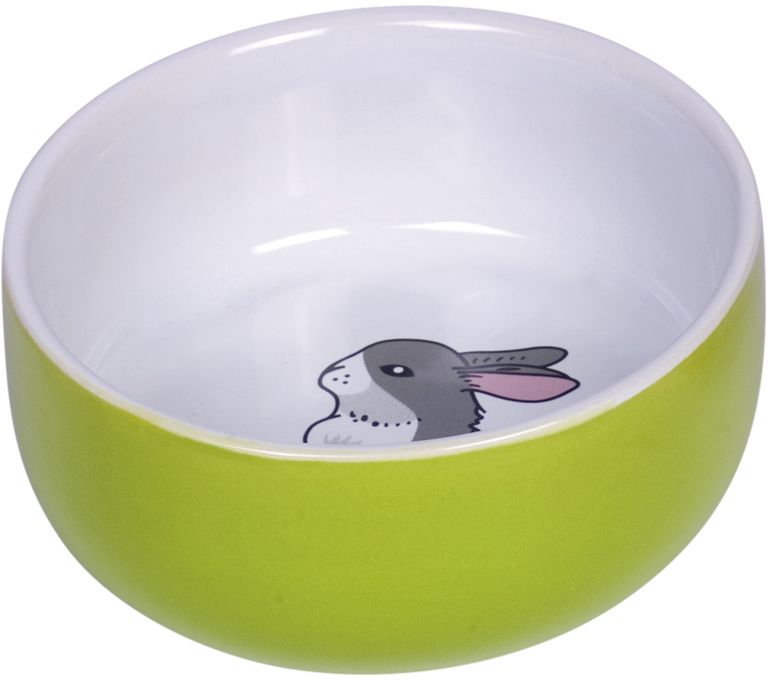 Nobby Rabbit keramická miska pro hlodavce králíček 11 x 4,5 cm 1 balení