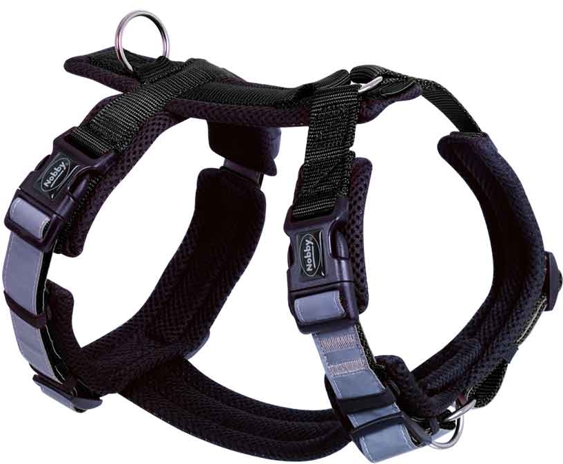 Nobby postroj pro psy DAILY WALK COMFORT XS černá 1 balení