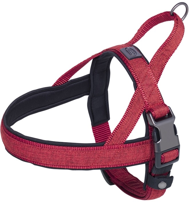 Nobby LINEN DELUXE norský postroj XL červená 1 balení