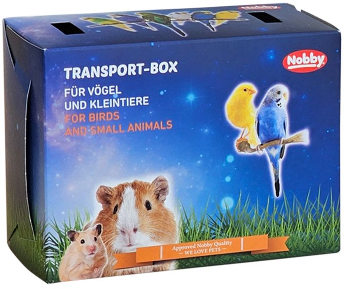 Nobby ptačí přepravní box papírový malý 1 balení