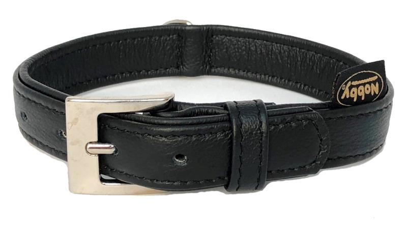 Nobby South obojek NAPPA kůže S 37cm černá 1 balení