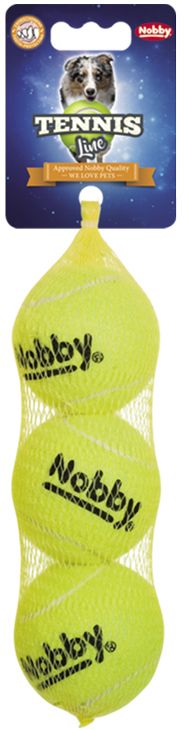 Nobby tenisový míček 6cm 3ks 1 balení
