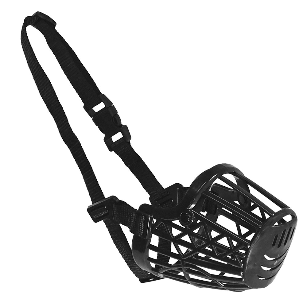 Nobby Náhubek plastový M-L černá 1 balení