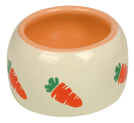 Nobby CARROT keramická miska pro hlodavce 125ml 1 balení