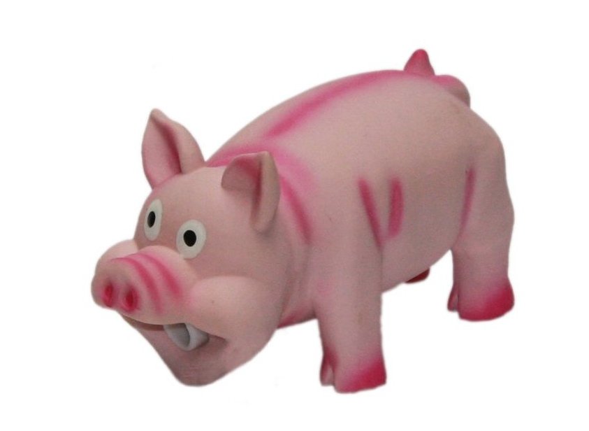 Nobby hračka latexové chrochtající prasátko 15cm 1 balení