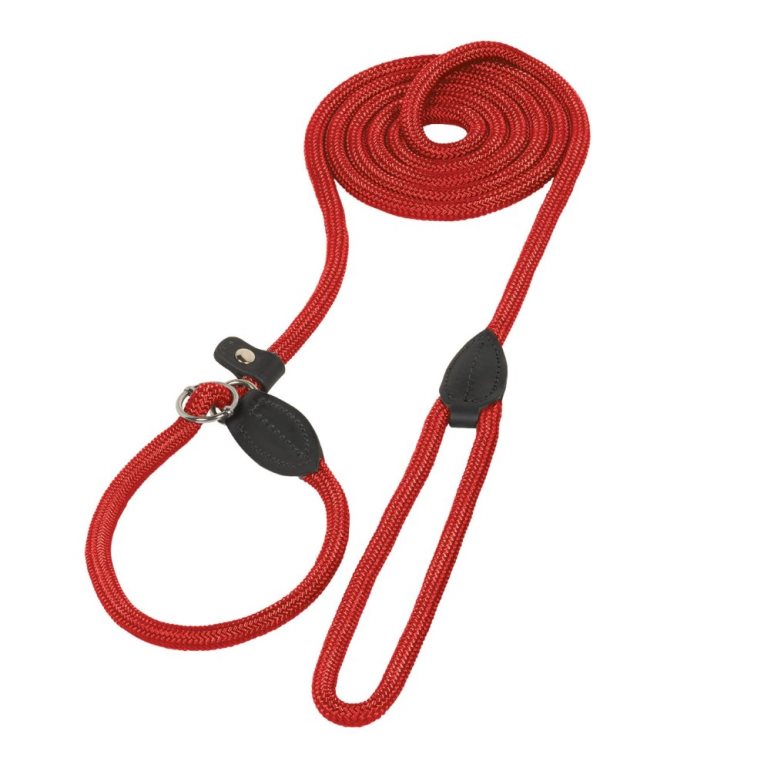 Nobby FUN Royal vodítko s obojkem 170cm / 9mm červená 1 balení
