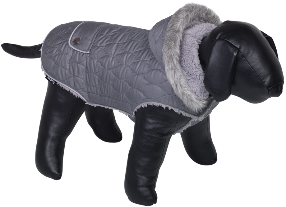 Nobby POLAR obleček pro psa s kapucí 44cm šedá 1 balení
