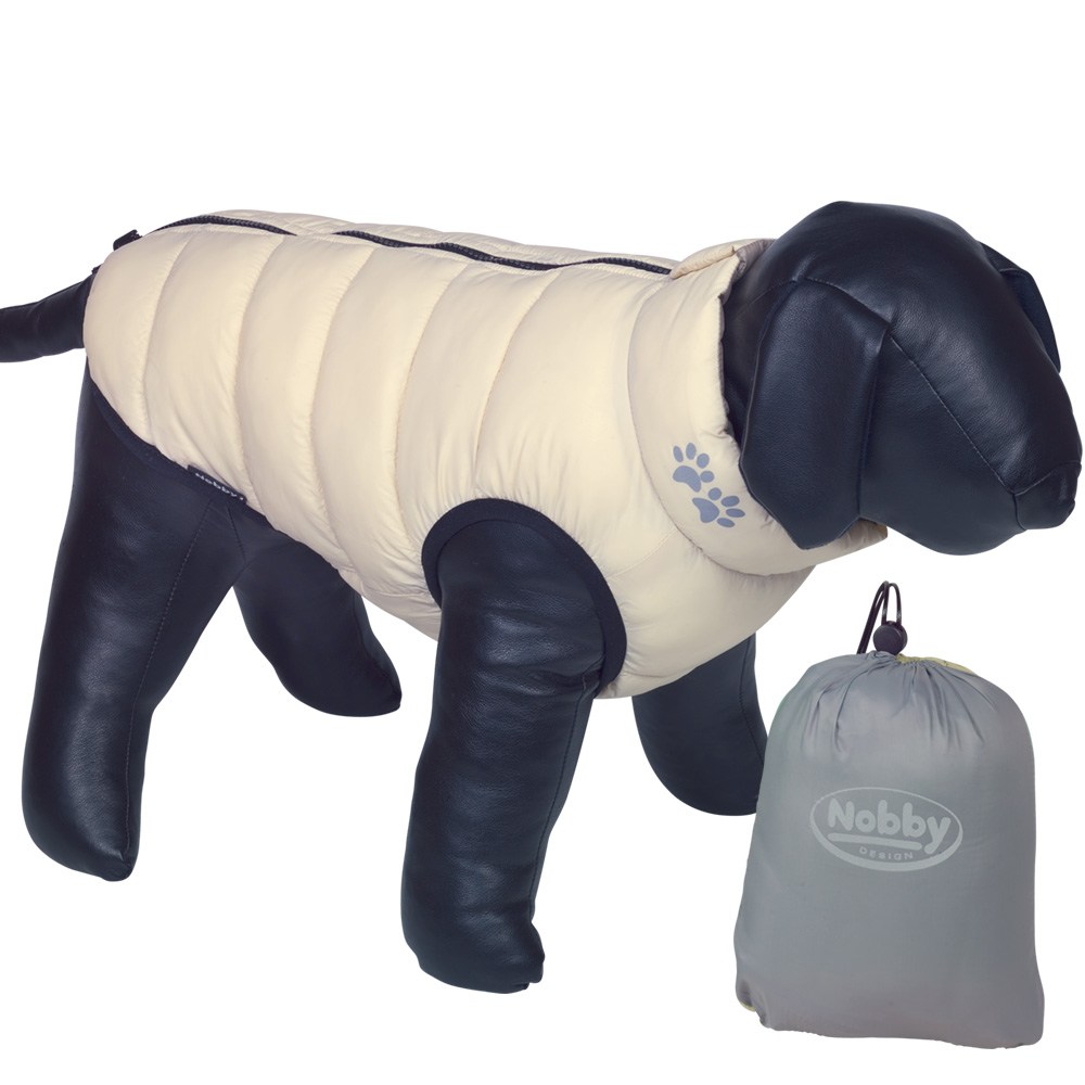 Nobby Nobby obleček LIGHT 40 cm béžová-šedá 1 balení