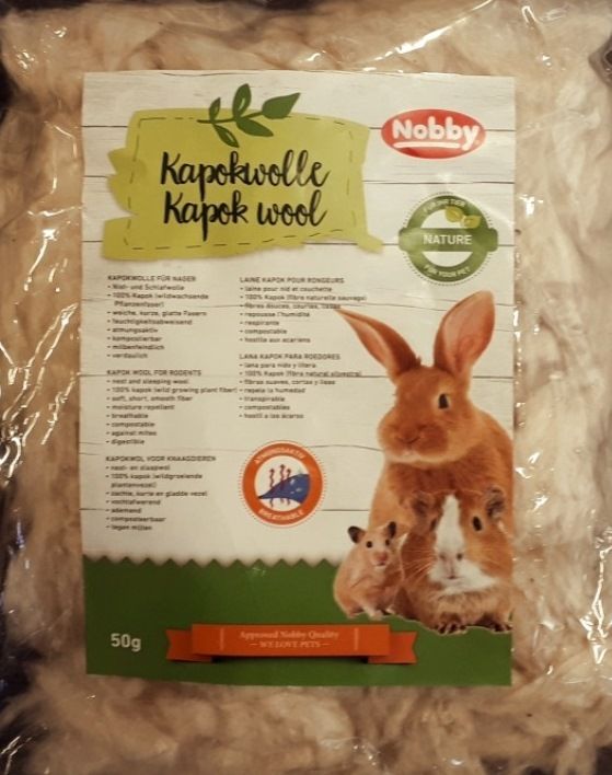 Nobby hnízdní materiál kapok vlna 50g 1 balení