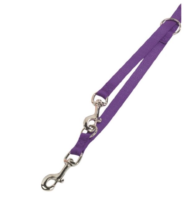 Nobby CLASSIC vodítko nylon 200cm / 10mm fialová 1 balení