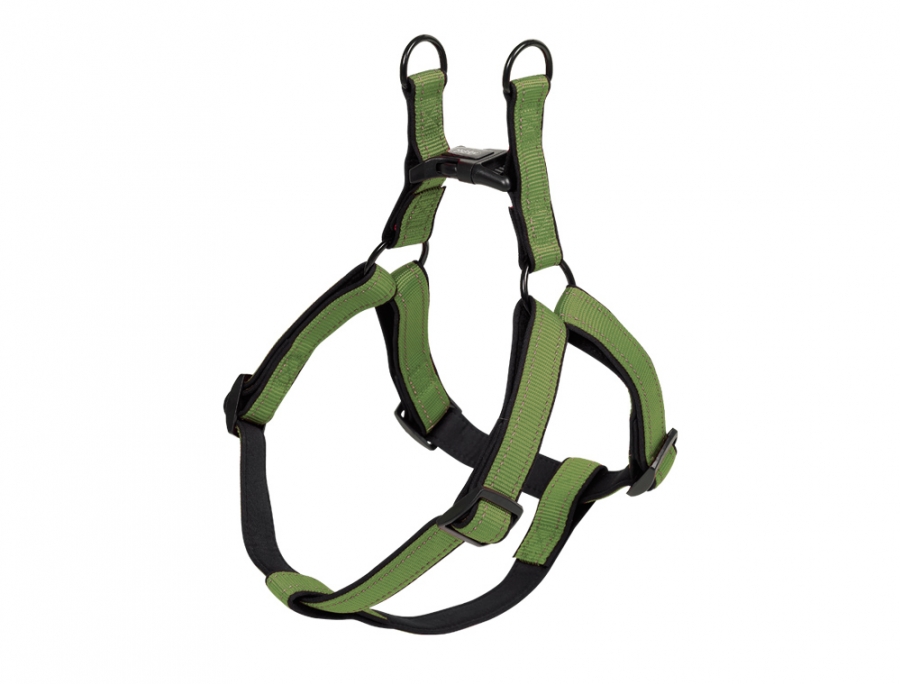 Nobby Classic Reflect Soft reflexní postroj S 40-56cm zelená 1 balení