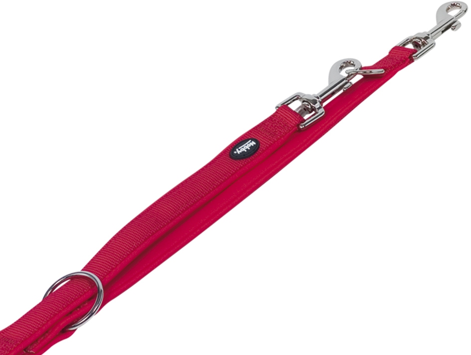 Nobby CLASSIC PRENO vodítko neoprén M/L 200cm červené 1 balení