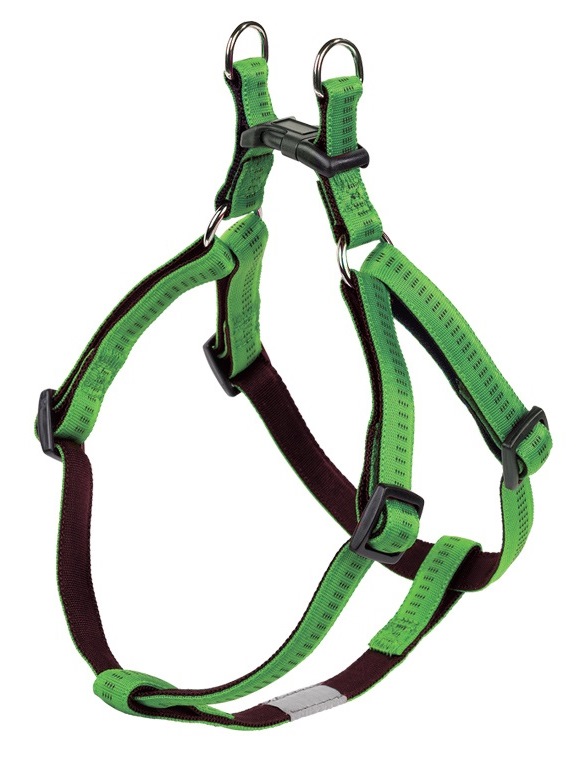 Nobby SOFT GRIP postroj nylon L-XL 60-86cm / 25mm zelená 1 balení