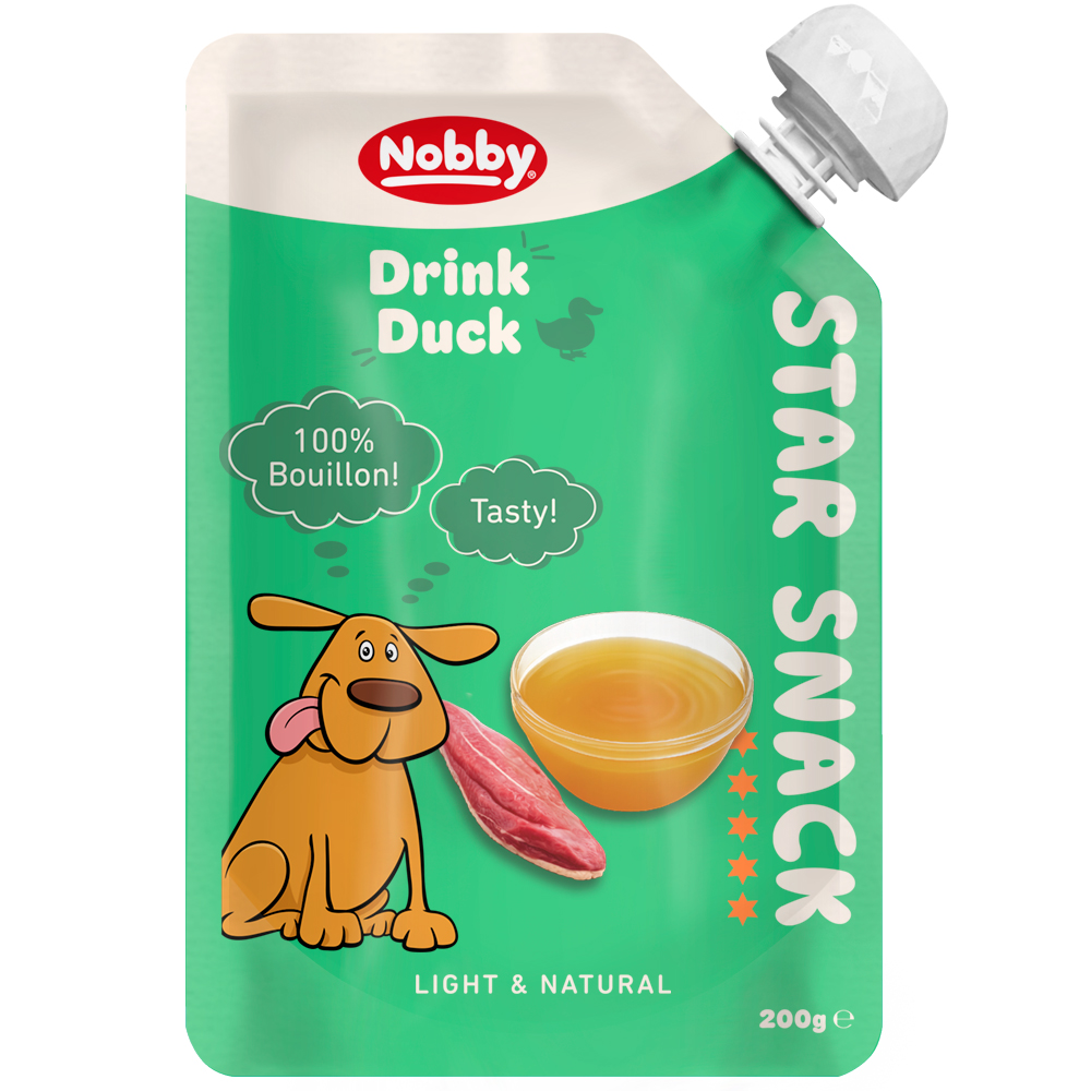 Nobby StarSnack DRINK kachní, cca 200 g 1 balení