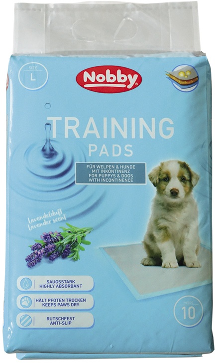 Nobby absorpční podložky s vůní levandule 10ks 60x60cm 1 balení