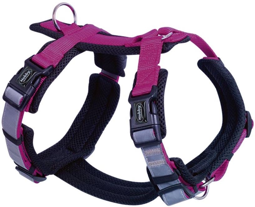 Nobby postroj pro psy DAILY WALK COMFORT XL růžová 1 balení