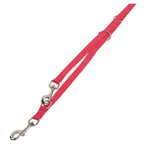 Nobby CLASSIC vodítko nylon 200cm / 20mm červená 1 balení