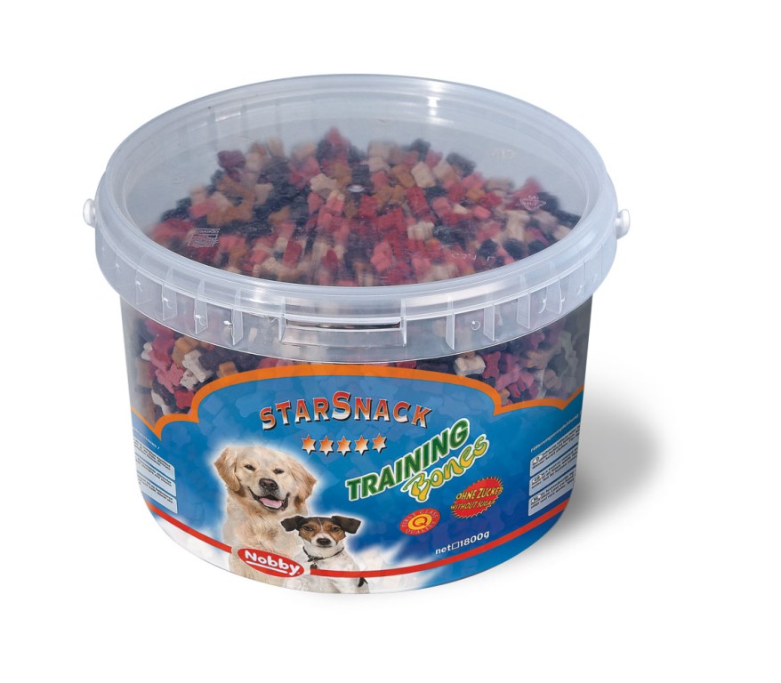 Nobby StarSnack Training Bones kyblík pamlsky 1,8kg 1 balení